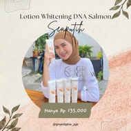 SEAPUTIH WHITENING BODY LOTION DNA SALMON BY GRS AND GLOW AGEN HB