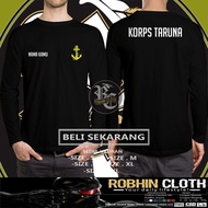 Free KORPS TARUNA T-Shirt Your Name DB Long Sleeve DB Distro T-Shirt