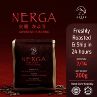 ASTEP Coffee Beans Nerga Blend Japanese Dark Roast Grind Size Option 200g