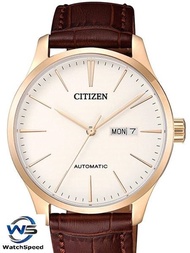Citizen NH8353-18A NH8353-18 Automatic Leather Analog Men s Watch
