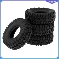 [Ranarxa] 4pcs Soft Tire Tyre for 1/16 WPL B-1/ C-14/C-24/B-16 Truck Spare Parts