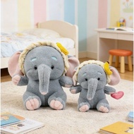 Elephant plushie Kitten stuffed toy Soft toy Banana elephant heart pillow