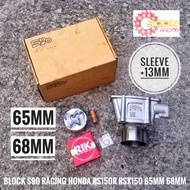 PROMOTION RS RSX BLOCK S90 RACING 65MM 68MM SLEEVE +13MM HONDA RS RS150R RS150 RSX150