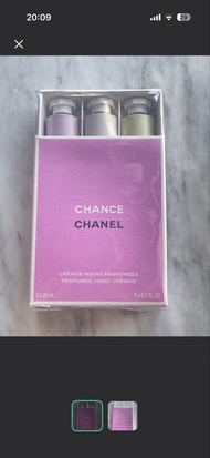 全新正版 CHANEL 護手霜 handcream CHANCE PERFUMED HAND CREAMS （20ml x3）| 芳香護手霜3件套裝
