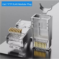 Vention RJ45 CAT7 Cat 7 Network Ethernet LAN Cable Connector FTP 8P8C Modular Plug