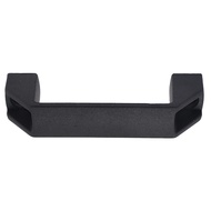 Black 90 mm 8.9 cm hole spacing plastic cabinet drawer pull handle