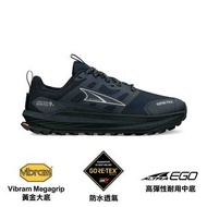 女裝防水健行跑山鞋 Women Lone Peak 9+ GTX Black/Black 6.5
