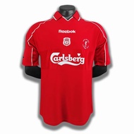 Throwback jersey Liverpool at home in 2000-01 Sports jersey