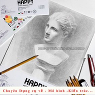 [ Tam Ta,m ] 160gsm Sketch Paper, HAPPY Pencil Drawing Paper 160gsm