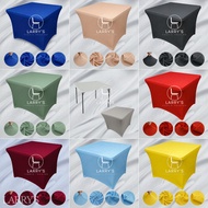 Table Cloth Spandex Table Cloth Stretchable Cloth Square Table Cloth Occasion Catering Banquet