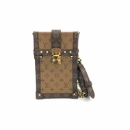 Louis Vuitton LV 老花 盒子 trunk vertical 手機包 肩背包