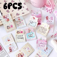 6PCS/Pack Creative Homemade Scratch Cards Kids Reward Points Interactive Lucky Lottery Gifts