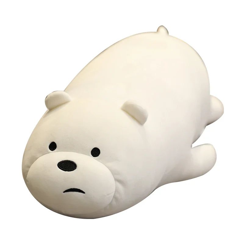  Anime We Bare Bears Anime Plush Cuddly Pillow Grizzly Panda Ice Bear Peluche Stuffed Dolls Plushie