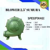 Blower Keong SUMURA Blower Angin Blower Udara Blower Elektrik 2.5 Inch