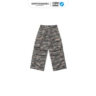 Quần Dài DirtyCoins Cargo Pants Drawstring Camo Green
