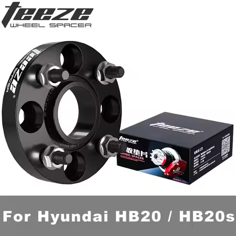 Teeze 4x100 Center Hole 54.1mm Wheel Forged Spacers Adapter for Hyundai HB20 / HB20s Flange Gasket M