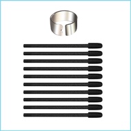 RUN 10Pcs Felt Pen Nibs and Holder For Pen 3 PTK470 PTK670 PTK870 DTH135 DTH172 Digital Art Pen Tips