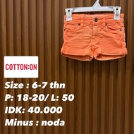 COTTON ON Girls' cotton-on denim pants size 6-7 years