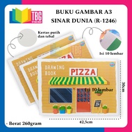 1 PCS A3 SINAR DUNIA DRAWING BOOK A3 SIDU DRAWING BOOK/ (R-1246)