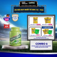 Combo 6 hũ kẹo Candy Sing-gum Doublemint hương bạc hà hũ 40 viên