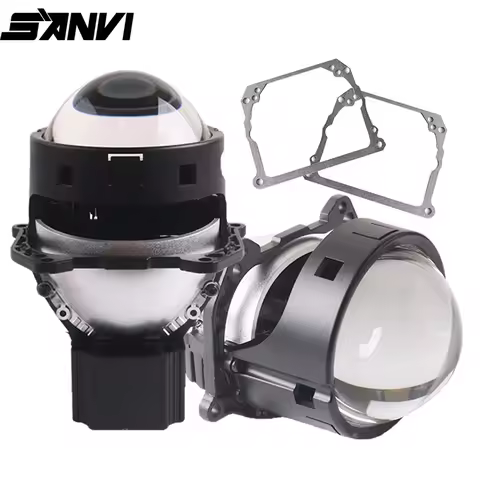 SANVI A11pro Bi LED Projector Lense Car Headlight With Frame For BMW/ X1E84/X3 F25 /X5 E70/X6 E71/Au