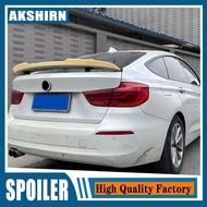 For BMW F34 3GT 320i 328i 335i ABS Glossy Black Rear Trunk Lip Carbon Fiber Wing Spoiler Car Styling