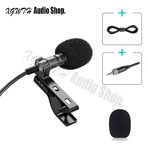 Wireless Lavalier Lapel Cardioid Uni-directional Microphone For Sennheiser G1 G2 G3 EW100 EW300 EW50