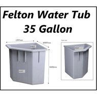 TONG AIR SUDUT / 35GALLON WATER TUB / BEKAS AIR SUDUT / TONG SIMPAN AIR / WATER BUCKET / WATER KEEPE