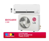 LG HSN24ISY 2.5HP Dual Inverter Wall Split Type Aircon