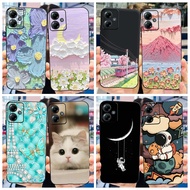 For Motorola Moto G14 Case Fashion Flower Astronaut Painted Soft Cover For Moto G14 4G G 14 MotoG14 