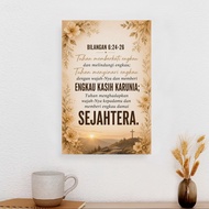 Motivational Words Wall Display Bible Verse Quotes Church Room Decoration