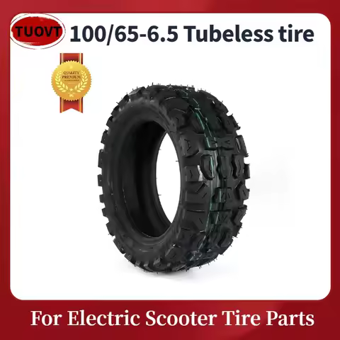 100/65-6.5 TUOVT Tubeless Rubber Tire for Dualtron Electric Scooter 11 Inch Widen Off-Road Vacuum Pn