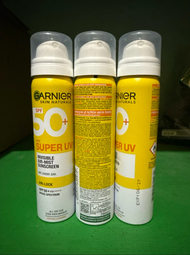 Garnier sunscreen super UV invisble air - mist sunscreen 75ml