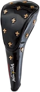 WINWIN STYLE HC-989 SHINING CROSS by ENAMEL Driver Headcover BK×GD CROSS