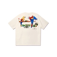 AGAINST LAB PARROT TEE (CREAM)