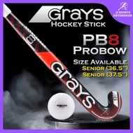 Grays Composite Hockey Stick Probow 8 PB8 Grays Kayu Hoki Trident Dimple Hockey Ball Grays Hockey Ba