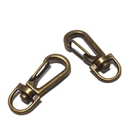 10 PCS Bronze Lobster Swivel Clasps, Hook Clasps Gate Spring Clip,Bag Purse Strap Handbag Hook Swive