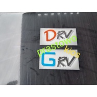Sticker striping Lis body Drv Grv carry Futura realvan