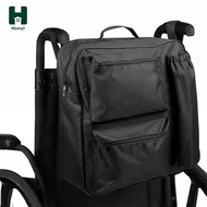 [Homyl] Wheelchair Backpack, Wheelchair Accessory Bag for Elderly Wheelchair Users