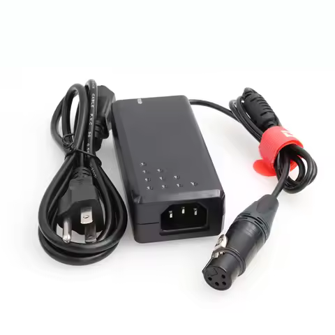 12V 4A Power Supply with XLR 4Pin female for Sony FS7 FS5 / PANASONIC HPX 370 AW-RP60GJ