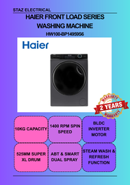 Haier HW100-BP14959S6 10KG / HW90-BP14959S6 9KG Front Load Washer Super Inverter