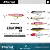 WTD Black Rabbit Surfdancer 100F Lure