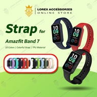Strap for Amazfit Band 7, 10 Color Options, Colorful Strap, High Quality TPU Smart Band Straps