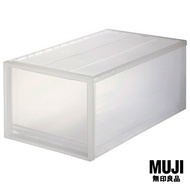 มูจิ กล่องเก็บของโพลีโพรพิลีน - MUJI PP Storage Box / Wide / L (W40 x D65 x H30 cm)