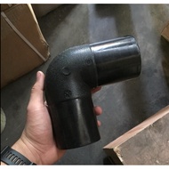 90 degree HDPE Pipe Elbow PN16 2 inch (63mm) Butt fussion hdpe