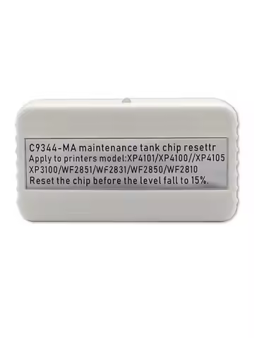 C9344 Maintenance Box Chip Resetter，For Epson L5590 L3550 XP-2200 XP-2205 XP-3200 3205 4200 4205 WF-