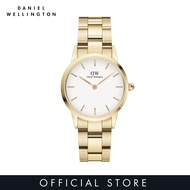 Daniel Wellington Iconic Link 28/32mm Gold watch with White Dial - DW Watch for Women - Fashion Watc