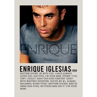 【READY STOCK】Poster Cover Album Enrique Iglesias by Enrique Iglesias wallpaper High Quality Painting