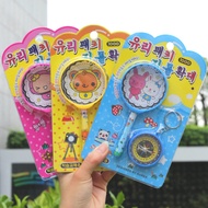 Cartoon Children Magnifying Glass Toy Student Kindergarten Science Experiment Magnifying Glass Compa