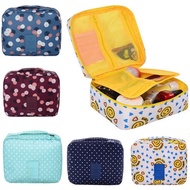 Fabric Cosmetic Pouch Make Up Case Organiser Bag Travel Storage Pouch Travel Organiser